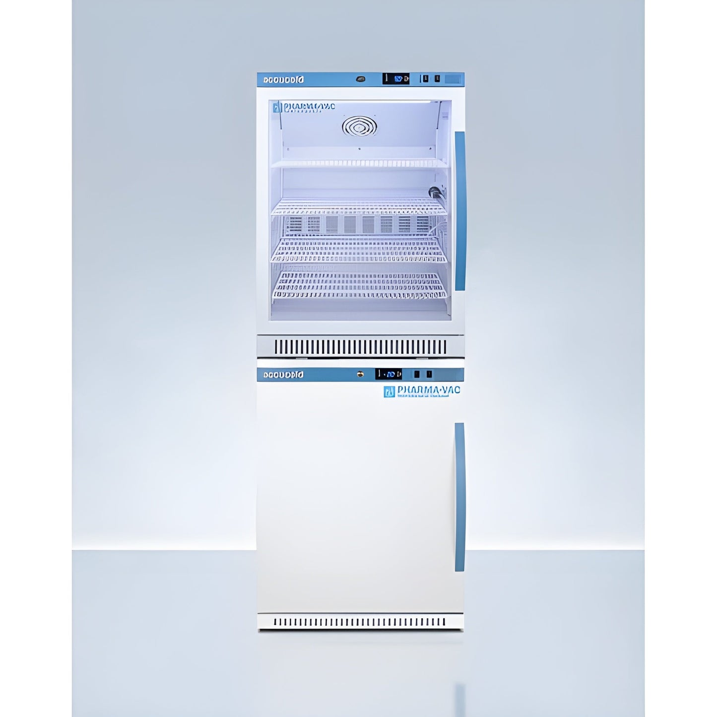 Accucold Summit 24" Wide Performance Series All-Refrigerator/All-Freezer Combination - ARG6PV-AFZ5PVBIADASTACKLHD