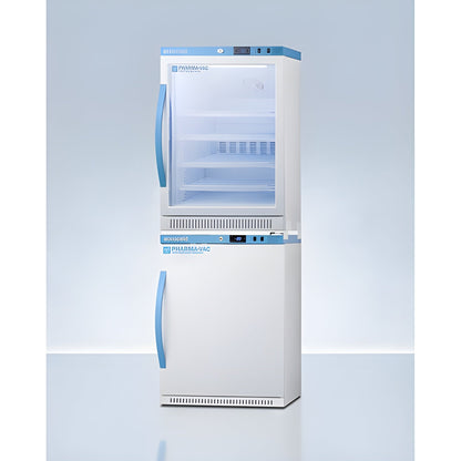 Accucold Summit 24" Wide Performance Series All-Refrigerator/All-Freezer Combination -  ARG6PV-AFZ5PVBIADASTACK