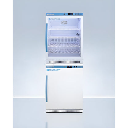 Accucold Summit 24" Wide Performance Series All-Refrigerator/All-Freezer Combination -  ARG6PV-AFZ5PVBIADASTACK