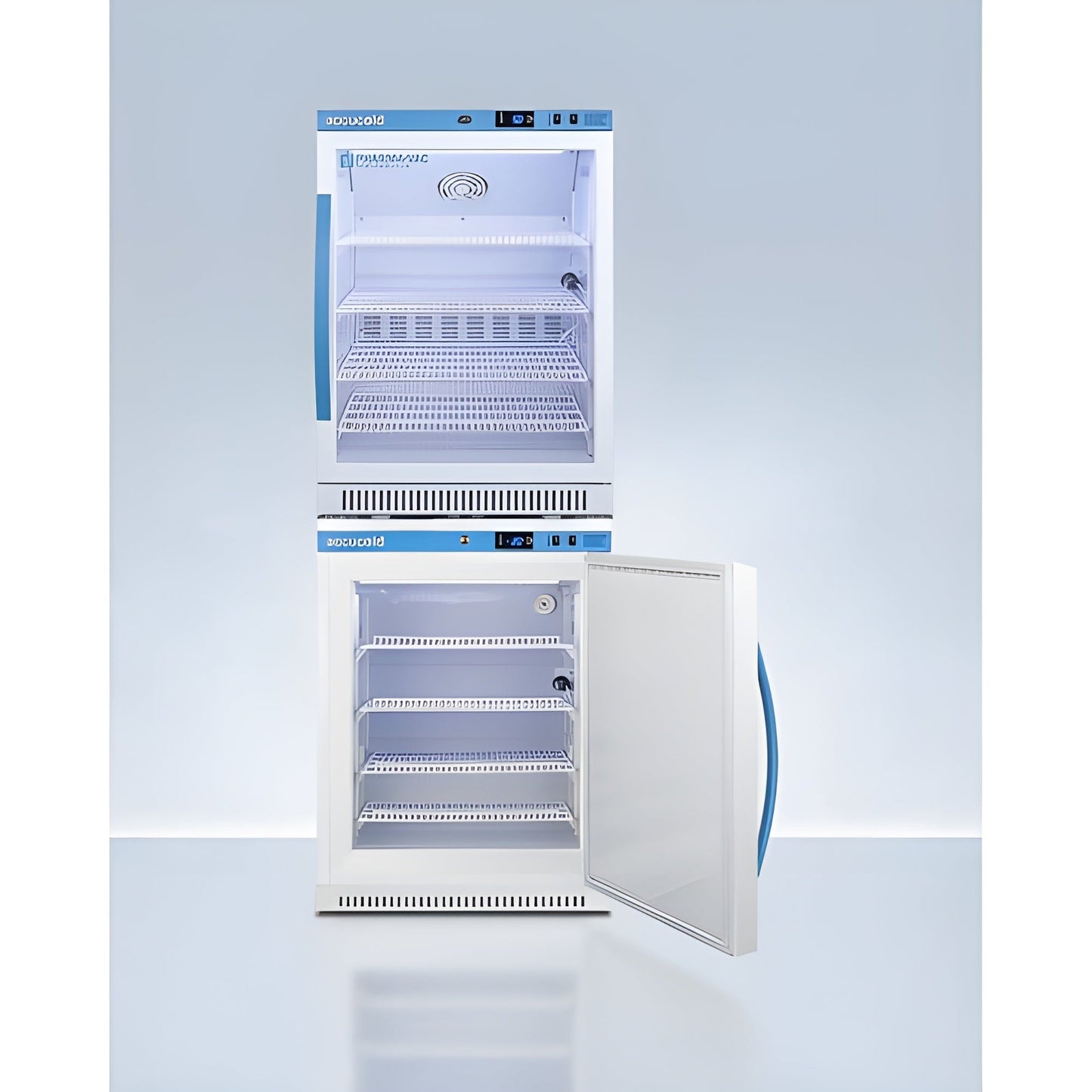 Accucold Summit 24" Wide Performance Series All-Refrigerator/All-Freezer Combination -  ARG6PV-AFZ5PVBIADASTACK