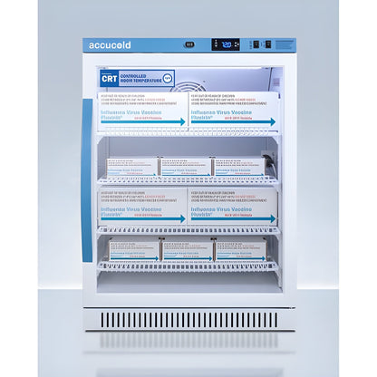 Accucold Summit 6 Cu.Ft. ADA Height Upright Controlled Room Temperature Cabinet - ARG6PV-CRT