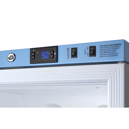 Accucold Summit 20" Wide Performance Series All-Refrigerator/All-Freezer Combination - ARG31PVBIADA-AFZ2PVBIADASTACKLHD