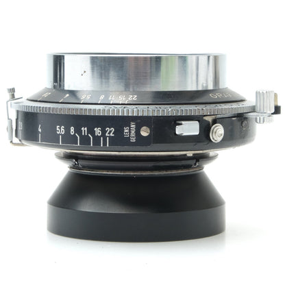 Zeiss 80mm f2.8 Planar, Synchro Compur, cleaning marks 4119698 - 1119228