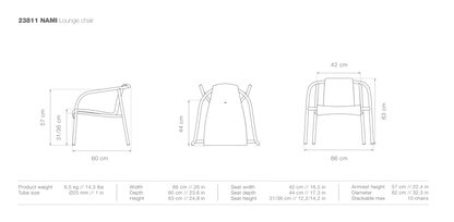 HOUE NAMI Outdoor Lounge Chair