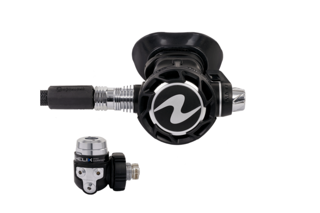 Aqua Lung Helix Compact Pro Regulator 1st and 2nd Stages - REG417 DIN