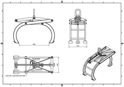 Aardwolf Rock Lifter Grapple ARL-800 - ARL800