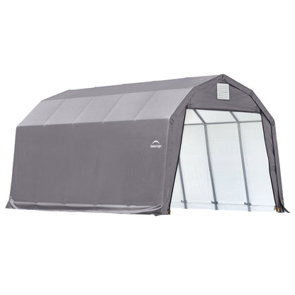 ShelterLogic | ShelterCoat 12 x 28 ft. Garage Barn Gray STD - 90253