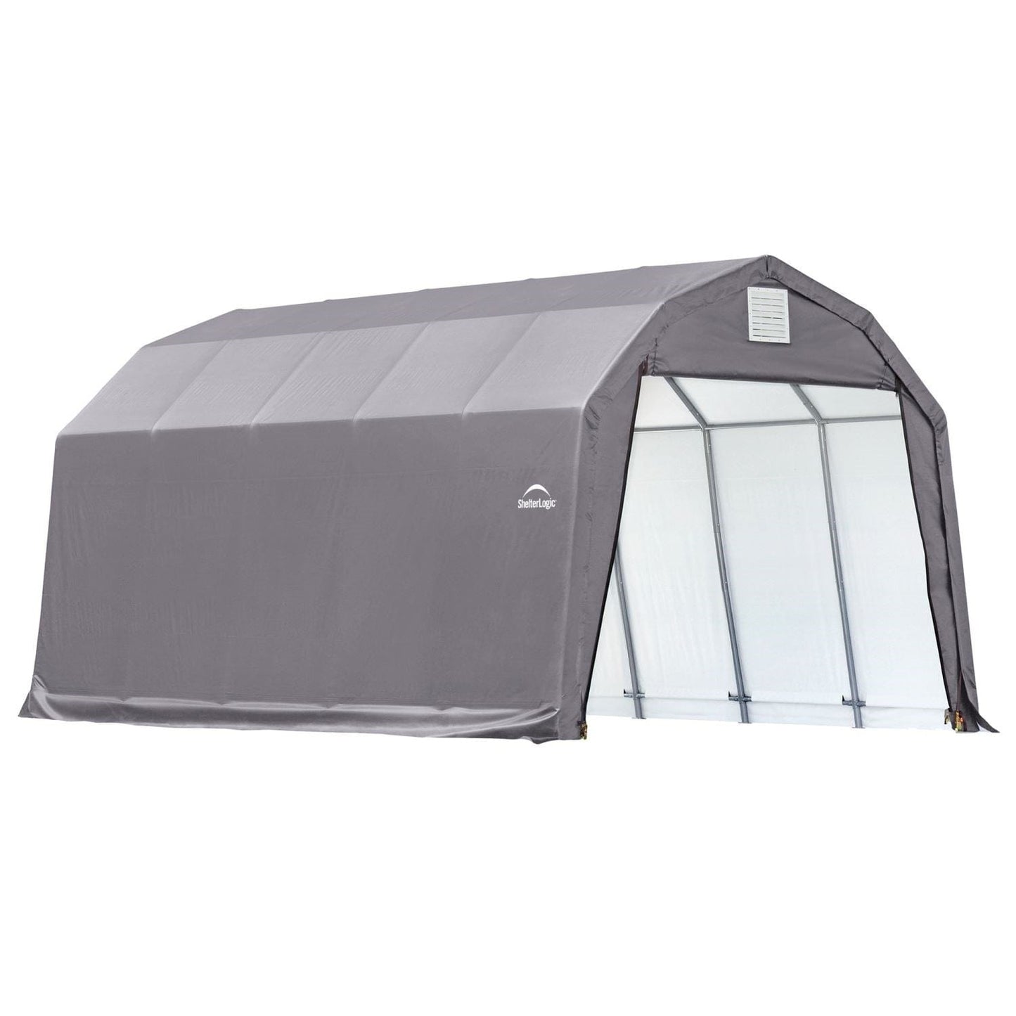 ShelterLogic | ShelterCoat 12 x 28 ft. Garage Barn Gray STD - 90253