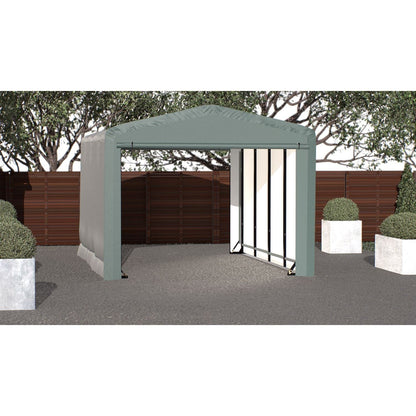 ShelterLogic | ShelterTube Wind and Snow-Load Rated Garage 12x18x10 Green - SQAACC0104C01201810