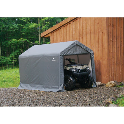 ShelterLogic | Shed-in-a-Box 6 x 10 x 6 ft. 6 in. Gray - 70403
