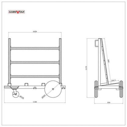 Aardwolf Slab Buggy Single Side SBSS - SBSS01