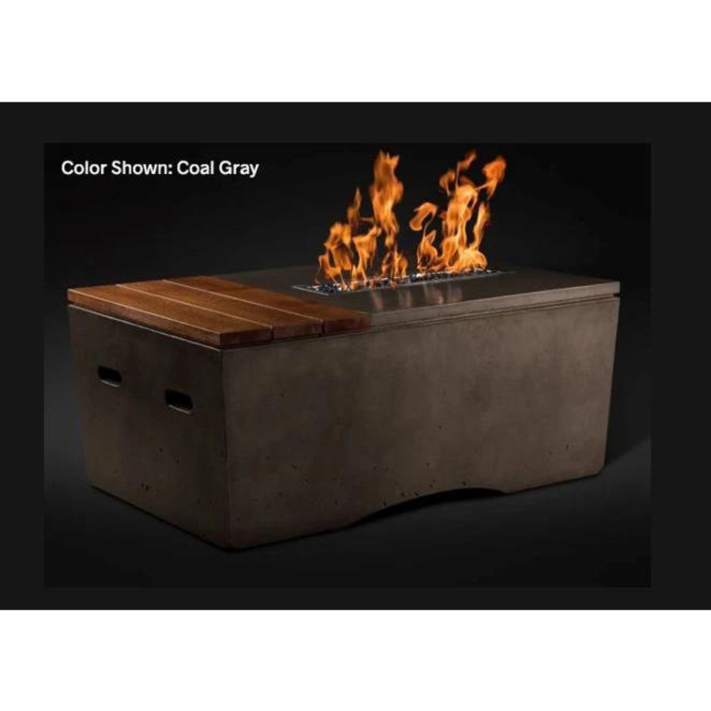 Slick Rock Concrete 48" Oasis Fire Table with Match Ignition - KOF48MNG