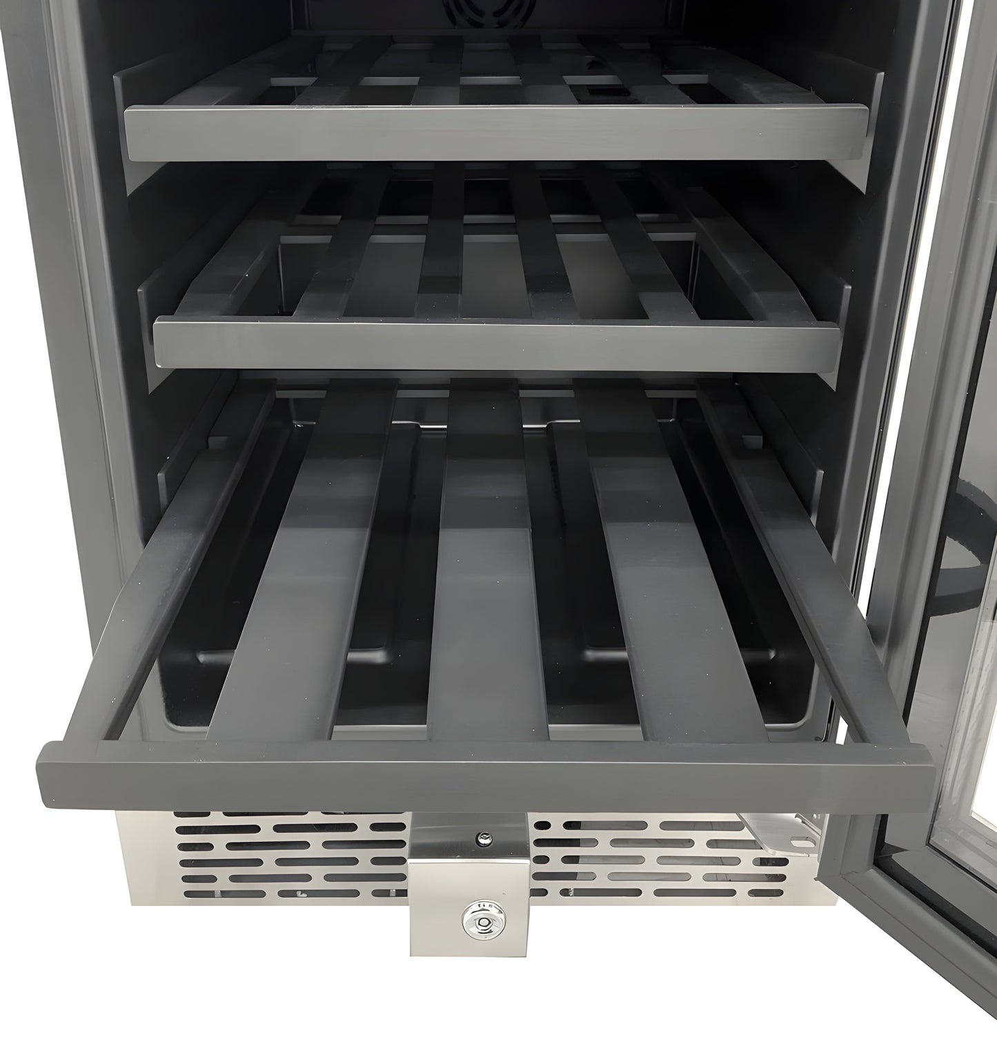 Vinotemp 15-Inch Outdoor Dual-Zone Wine & Beverage Cooler - VT-OUTDR15GD