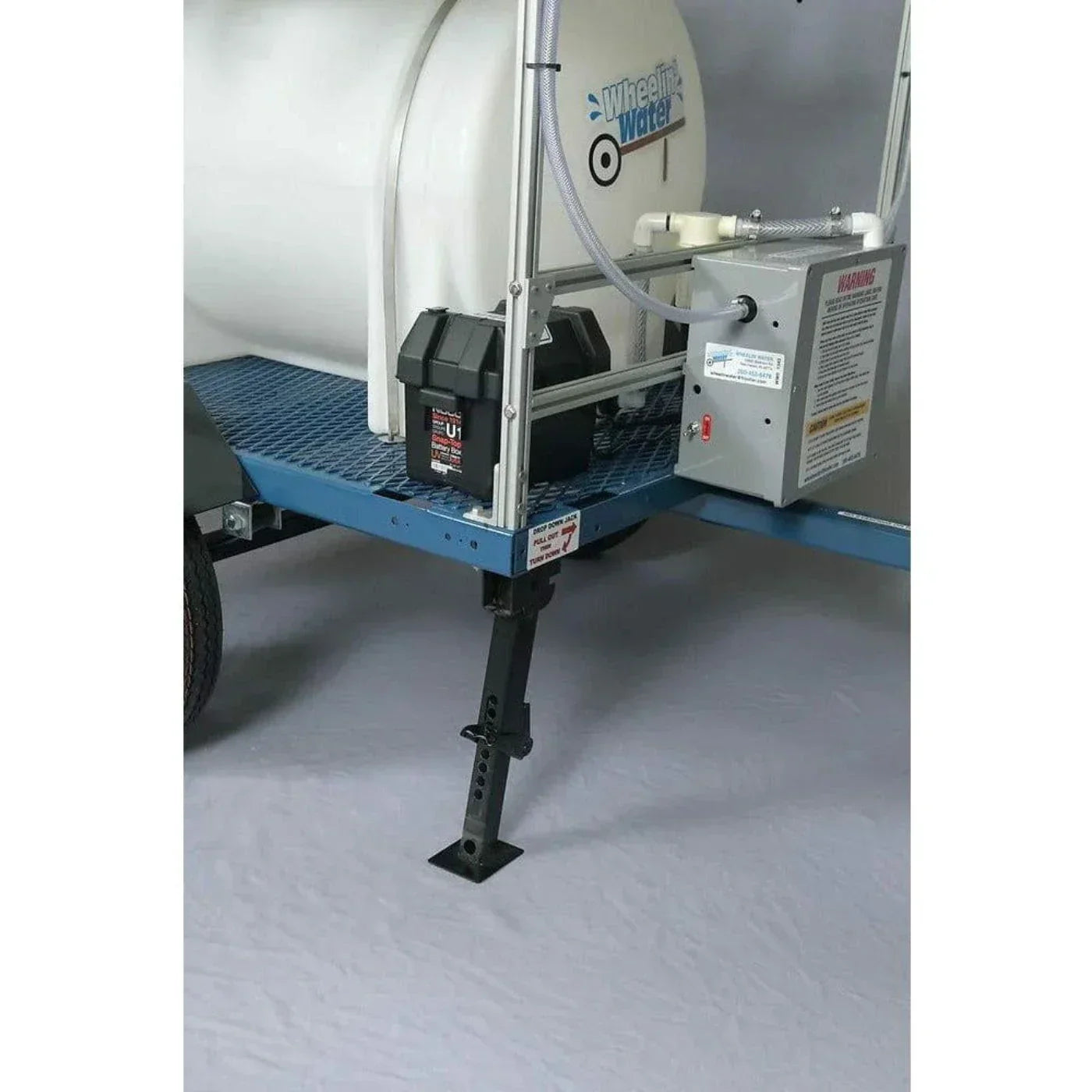 Wheelin Water Gallon Field Manager Water Hydration Cart - WCFMR 100