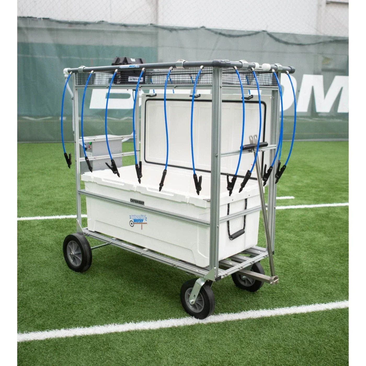Wheelin Water  Team Cooler 51 (51 Gallon Cooler) Water Hydration Cart - WTM51-10