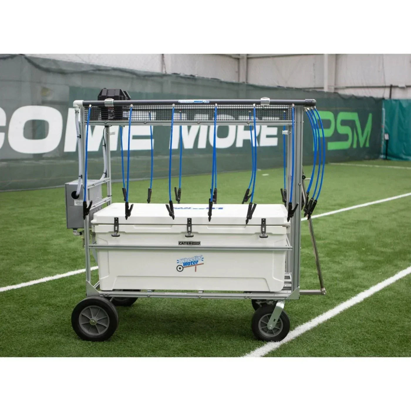 Wheelin Water  Team Cooler 51 (51 Gallon Cooler) Water Hydration Cart - WTM51-16