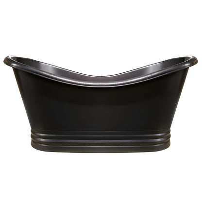 Whitehaus Freestanding Copper Tub In Hammered Copper Or Bronze - WHCT-1001