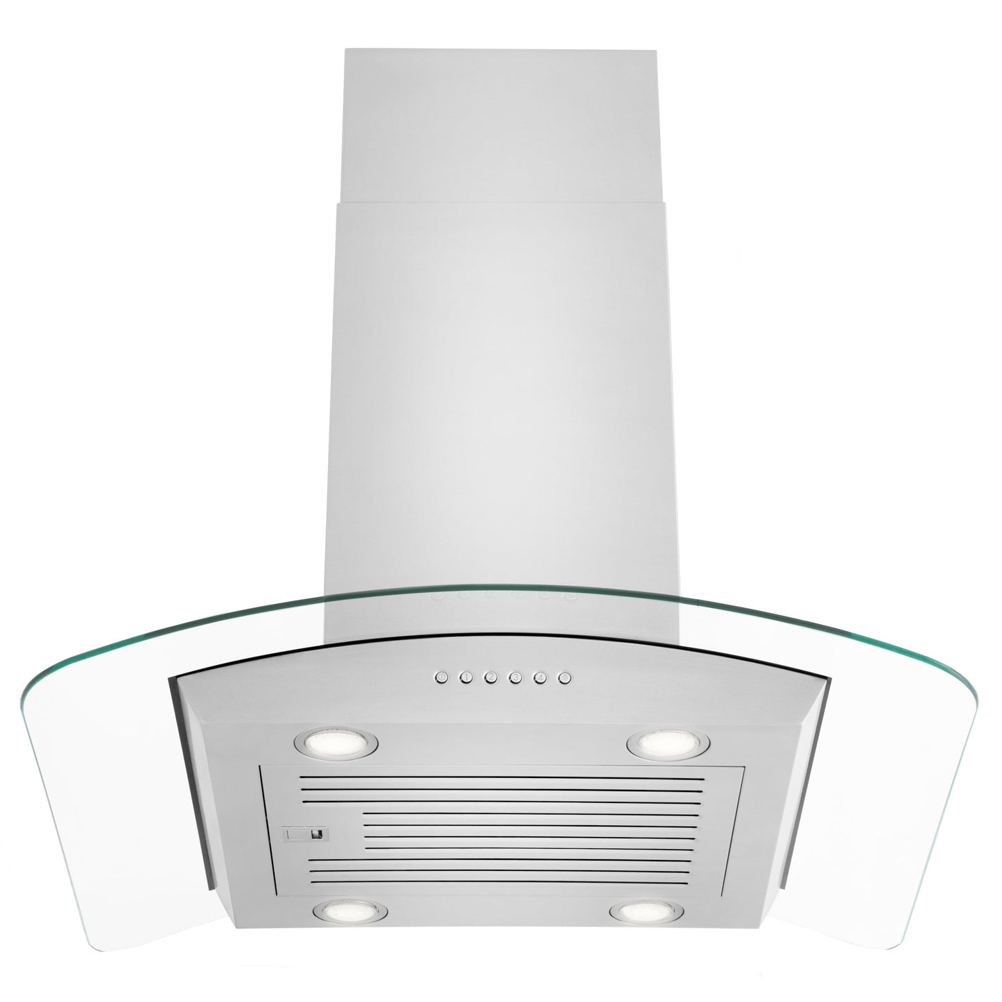 Alpine ZLINE Alpine Series Convertible Island Mount Range Hood in Stainless Steel (ALP70IS) - ALP70IS-30